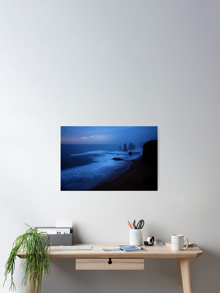 Thumbnail 1 of 3, Poster, The Twelve Apostles, Dusk, Great Ocean Road, Australia designed and sold by Chockstone.