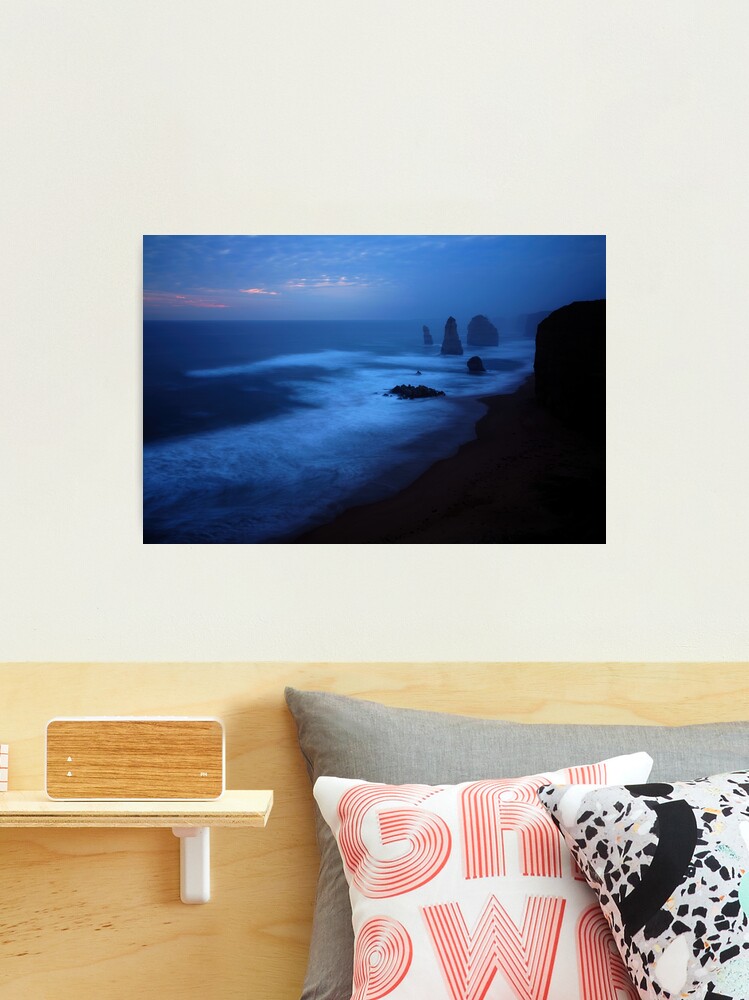 Thumbnail 1 of 3, Photographic Print, The Twelve Apostles, Dusk, Great Ocean Road, Australia designed and sold by Chockstone.