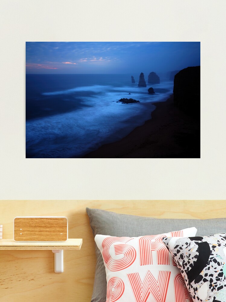 Thumbnail 1 of 3, Photographic Print, The Twelve Apostles, Dusk, Great Ocean Road, Australia designed and sold by Chockstone.