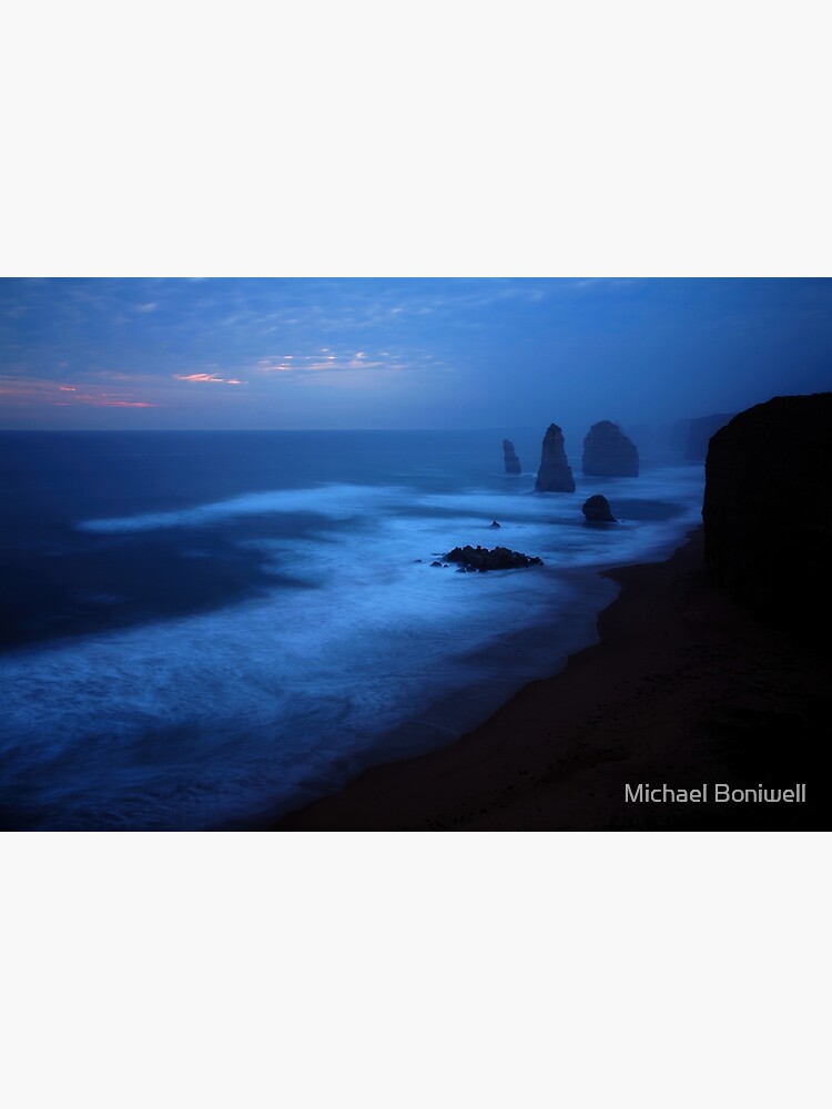 Thumbnail 3 of 3, Art Print, The Twelve Apostles, Dusk, Great Ocean Road, Australia designed and sold by Chockstone.