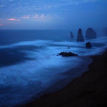 Artwork thumbnail, The Twelve Apostles, Dusk, Great Ocean Road, Australia by Michael Boniwell