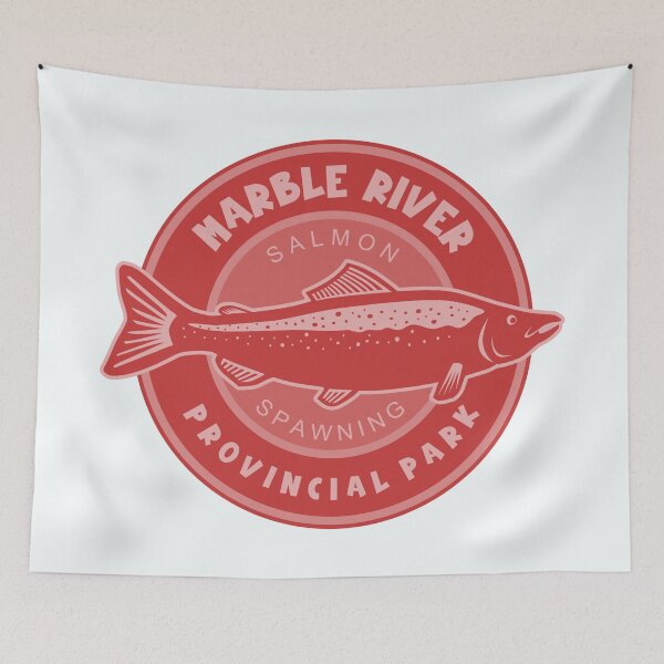 Item preview, Marble River Provincial Park Salmon Spawning designed and sold by bivenart.