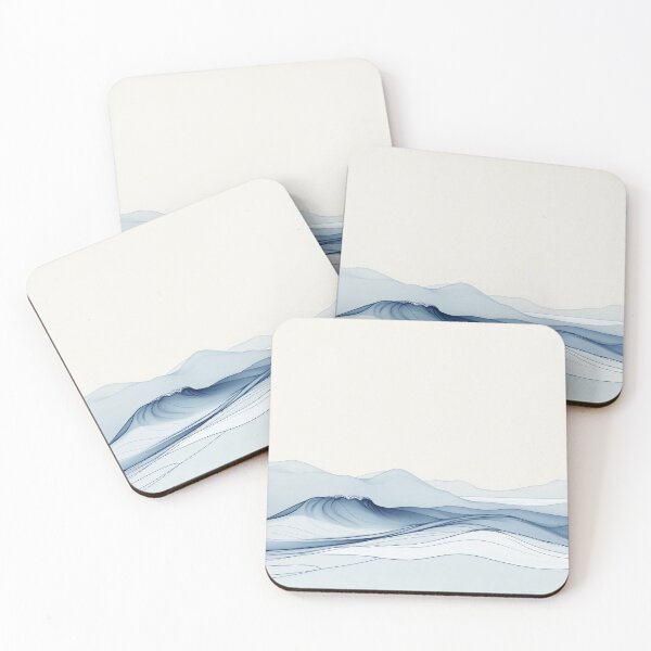 Item preview, Yamba Wave Line Art designed and sold by chi3-jp.
