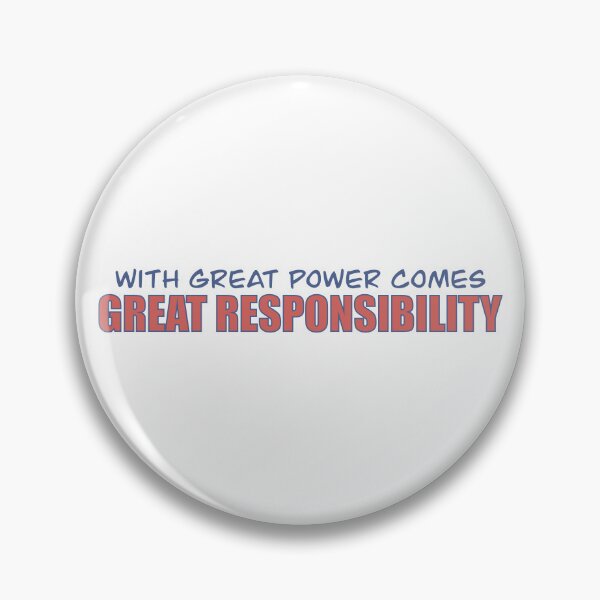 Item preview, With great power comes great responsibility  designed and sold by autumnologyart.