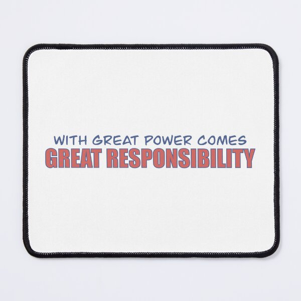 Item preview, With great power comes great responsibility designed and sold by autumnologyart.