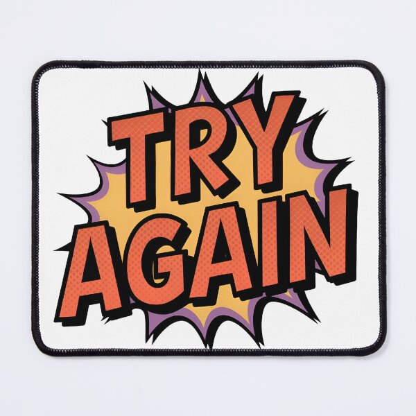 Item preview, Try Again designed and sold by SRXTees.