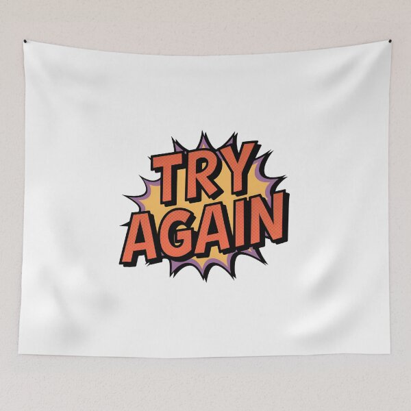 Item preview, Try Again  designed and sold by SRXTees.