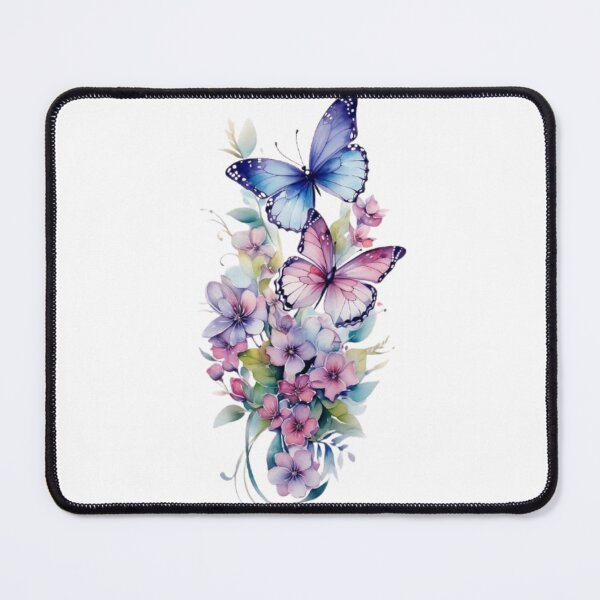 Item preview, Elegant Butterfly and Floral Art designed and sold by Dipab121.