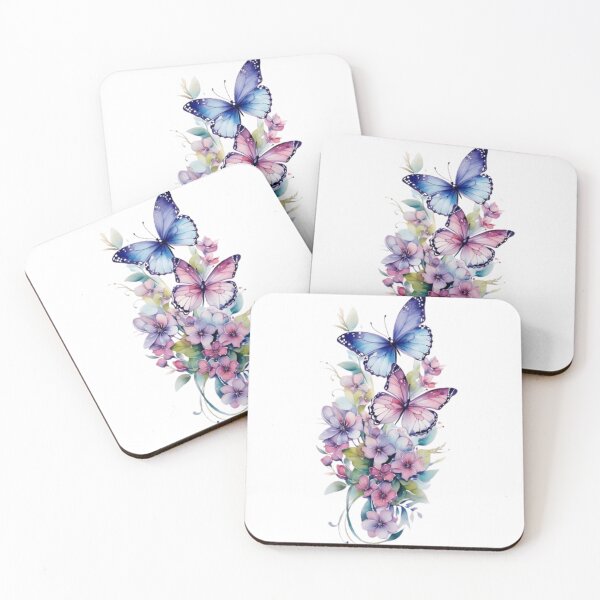 Item preview, Elegant Butterfly and Floral Art designed and sold by Dipab121.