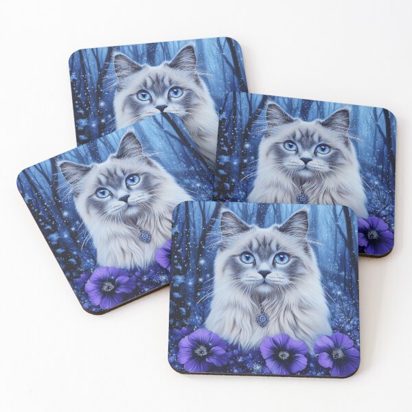 Item preview, Siberian Cat Enchanted  designed and sold by Nocturne  Paws.