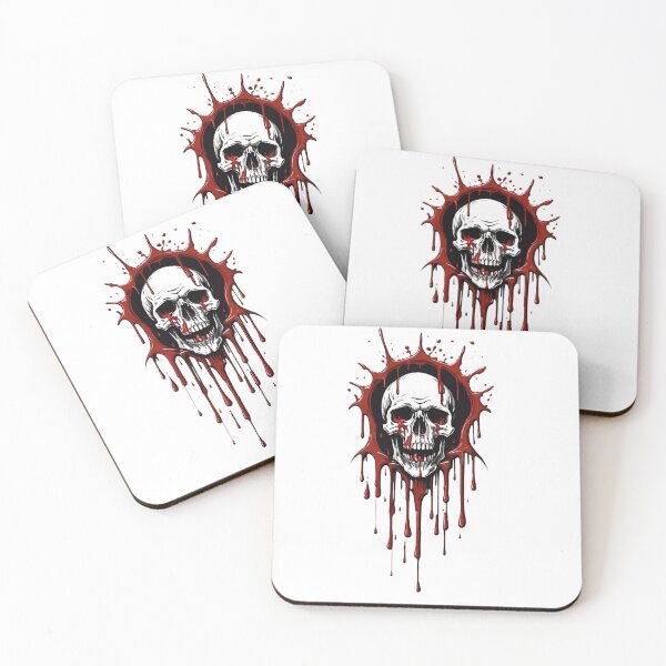 Item preview, skull, skeleton, head, amulet designed and sold by DonnaBlankaArt.