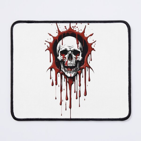 Item preview, skull, skeleton, head, amulet designed and sold by DonnaBlankaArt.