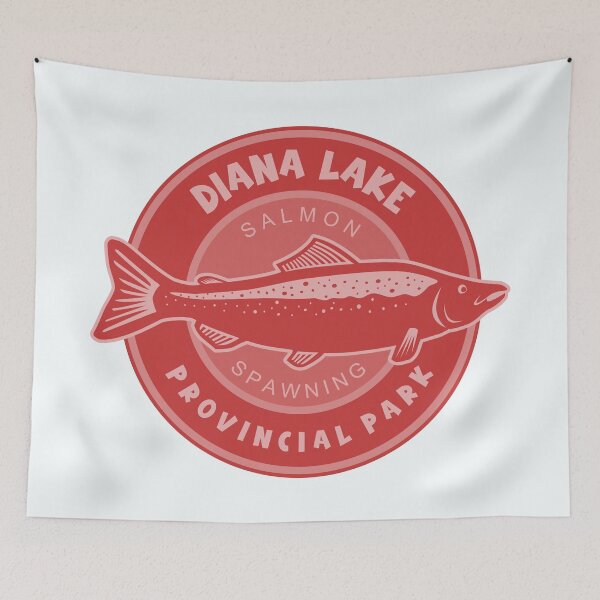 Item preview, Diana Lake Provincial Park Salmon Spawning designed and sold by bivenart.