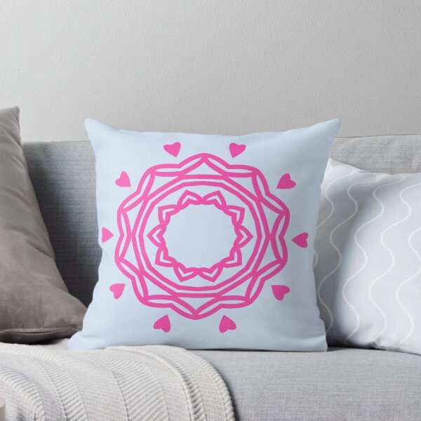 Item preview, Circle Of Hearts 2 - Pink of Pale Blue designed and sold by KeksWorkroom.