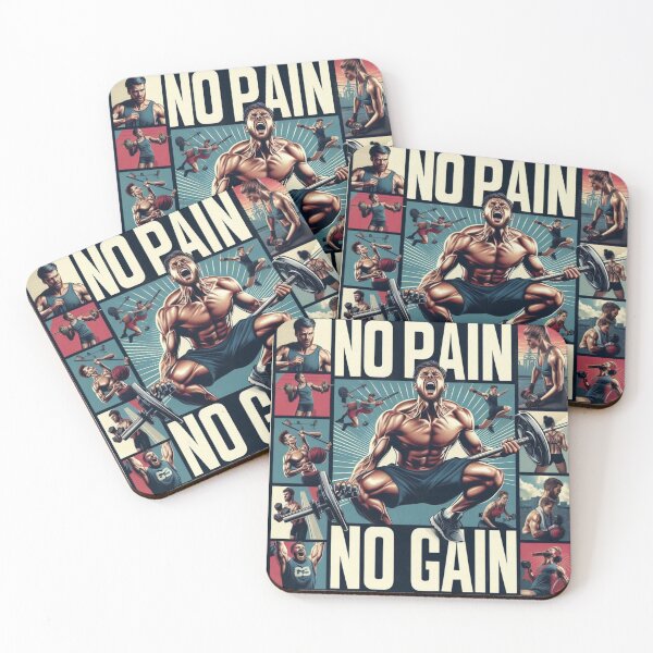 Item preview, Copy of No PAIN no gain designed and sold by Salah Naamani.