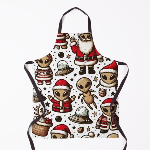 Item preview, Alien Christmas Wallpaper designed and sold by Travelcases.