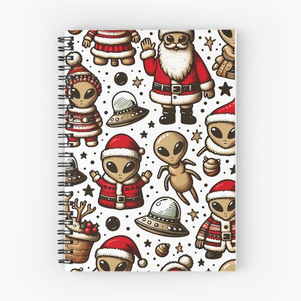 Item preview, Alien Christmas Wallpaper designed and sold by Travelcases.