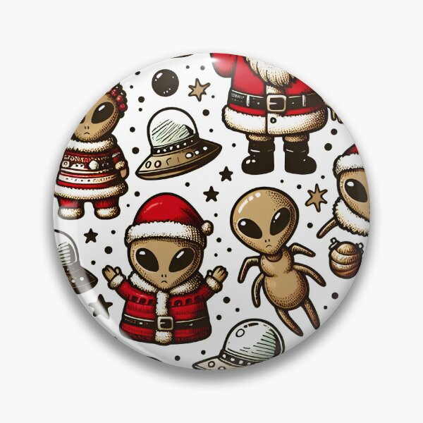 Item preview, Alien Christmas Wallpaper designed and sold by Travelcases.