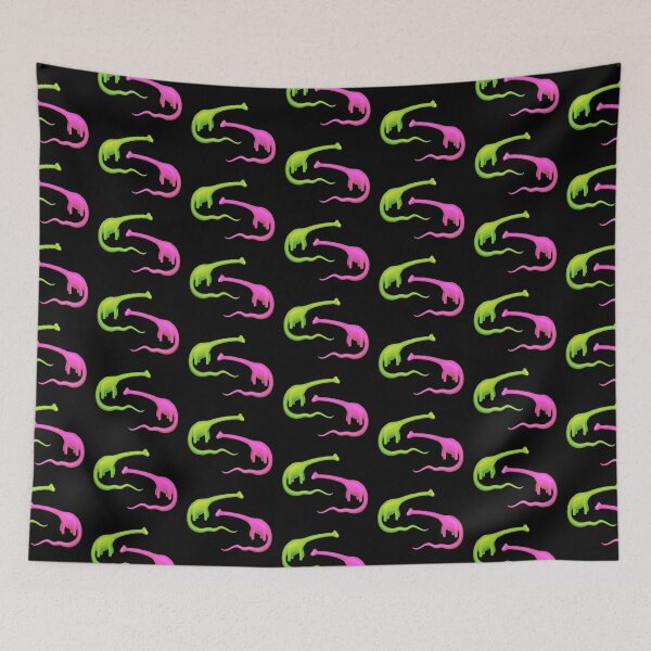 Item preview, long necked dinosaur couple designed and sold by KasTanDesign.