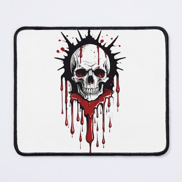 Item preview, skull, skeleton, head, amulet designed and sold by DonnaBlankaArt.
