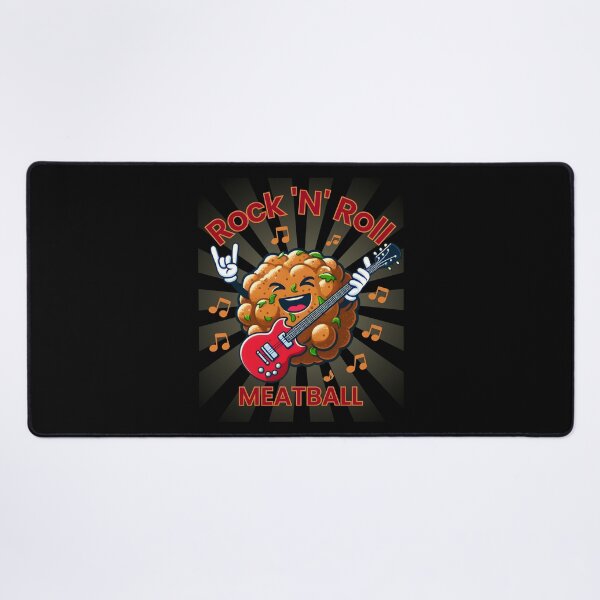 Item preview, Rock 'n' Roll Meatball designed and sold by CreativeFlux.