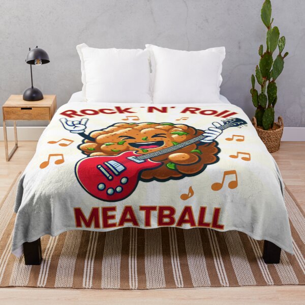 Item preview, Rock 'n' Roll Meatball designed and sold by CreativeFlux.