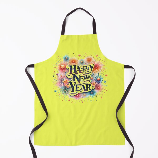 Item preview, Happy New Year Fireworks  Label – Festive Celebration Design,  designed and sold by PaintMeWorld.