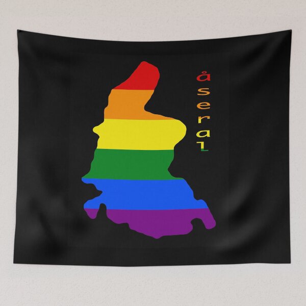 Item preview, Rainbow mAps -  Åseral designed and sold by Mirrafoto.