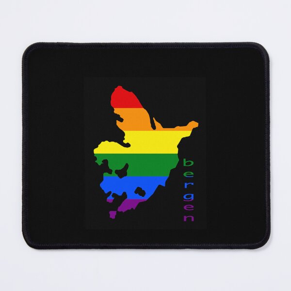 Item preview, Rainbow mAps -  Bergen designed and sold by Mirrafoto.