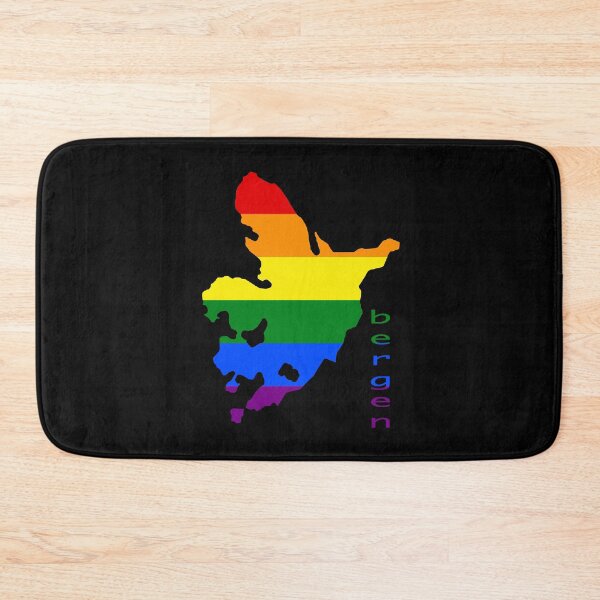 Item preview, Rainbow mAps -  Bergen designed and sold by Mirrafoto.