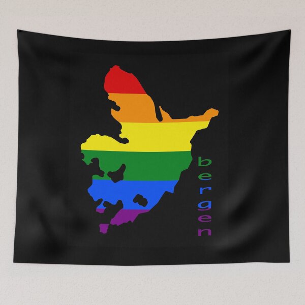 Item preview, Rainbow mAps -  Bergen designed and sold by Mirrafoto.