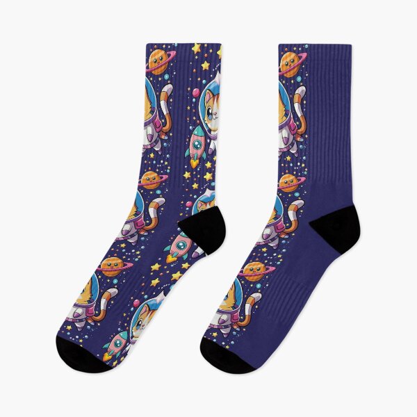Item preview, Astronaut Kitty Galaxy Galactic Space Cat designed and sold by FemmePod.