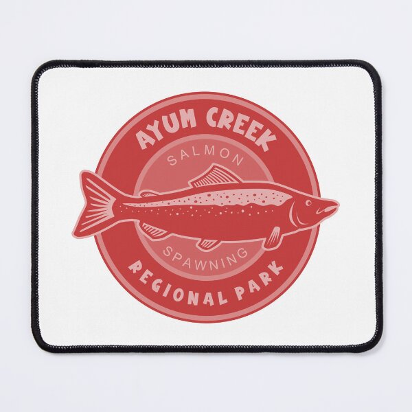 Item preview, Ayum Creek Regional Park Salmon Spawning designed and sold by bivenart.