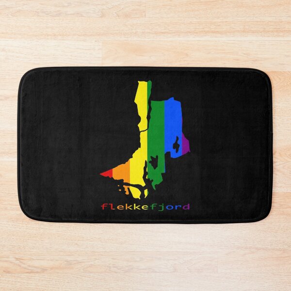 Item preview, Rainbow mAps -  Flekkefjord designed and sold by Mirrafoto.