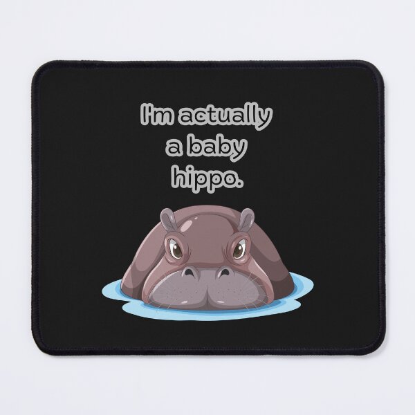 Item preview, I'm actually a baby hippo. t shirt moo deng t shirt designed and sold by dinartanddesign.