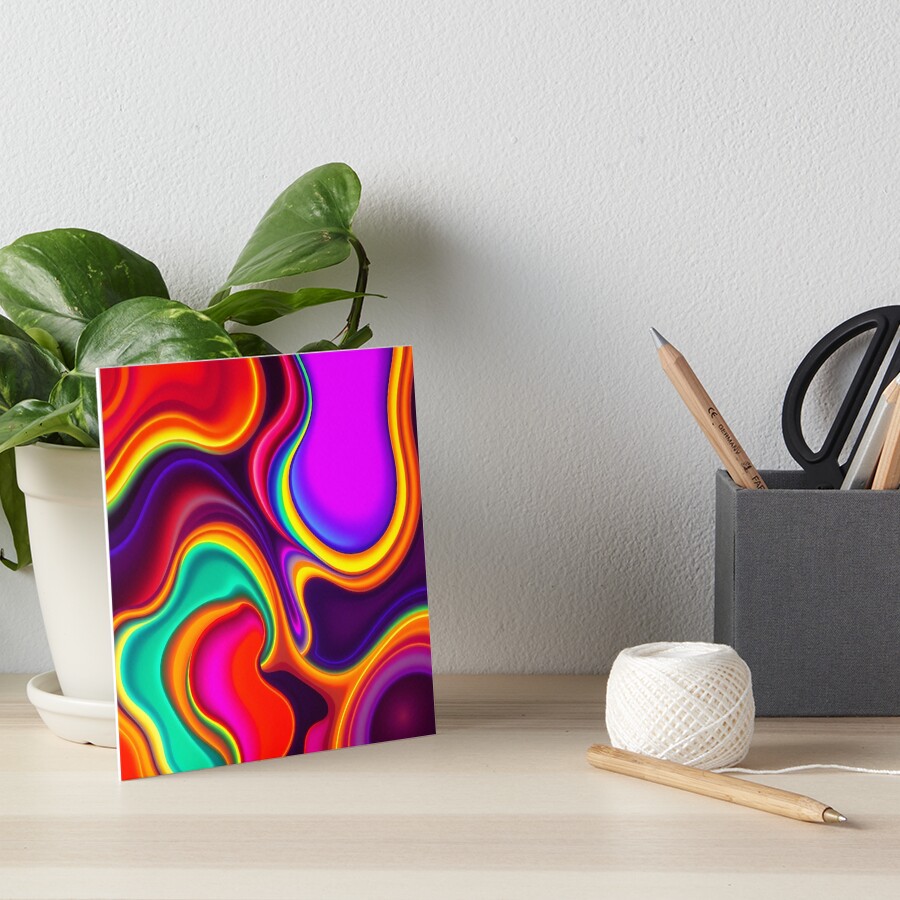 Item preview, Art Board Print designed and sold by AlexArtAi.
