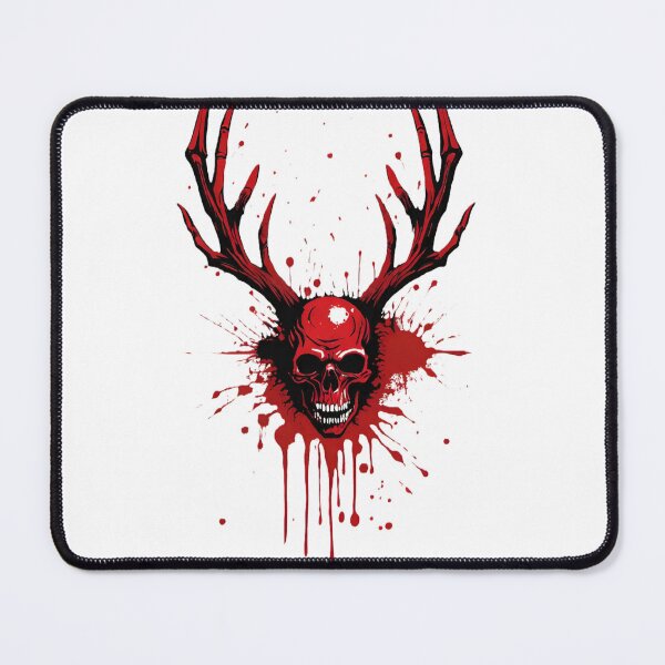 Item preview, blood, monster, vampire, horns, skull designed and sold by DonnaBlankaArt.