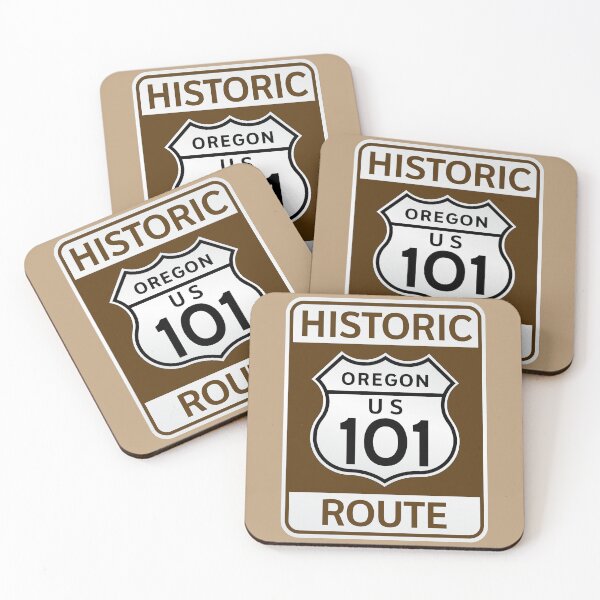 Item preview, U.S. Route 101 Historic Route - Oregon designed and sold by travelwitheric.