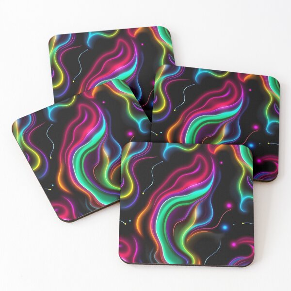 Item preview, Neon Abstract Pattern #17 designed and sold by Kaleidoscope Print.