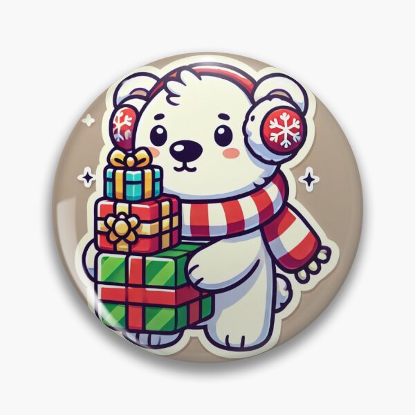 Item preview, Christmas Bear with Gifts  designed and sold by Nelson Nunes.