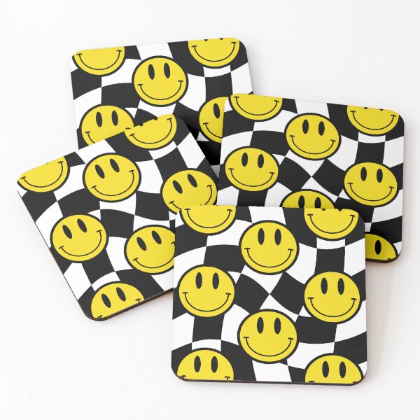 Item preview, Smiley Faces on Checkerboard designed and sold by Jessimk.