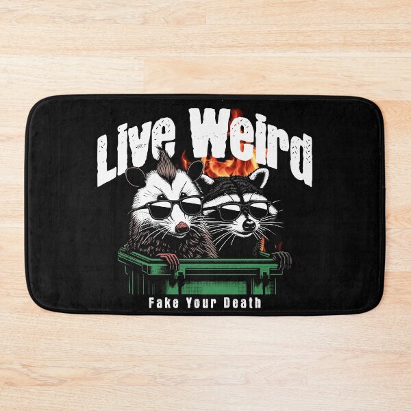 Item preview, Live Weird, fake your death  designed and sold by wesdesignshop.