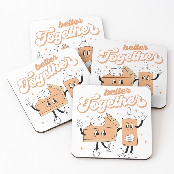 Item preview, Pumpkin spice chesecake with cream better together design designed and sold by Dominika Farkašová.