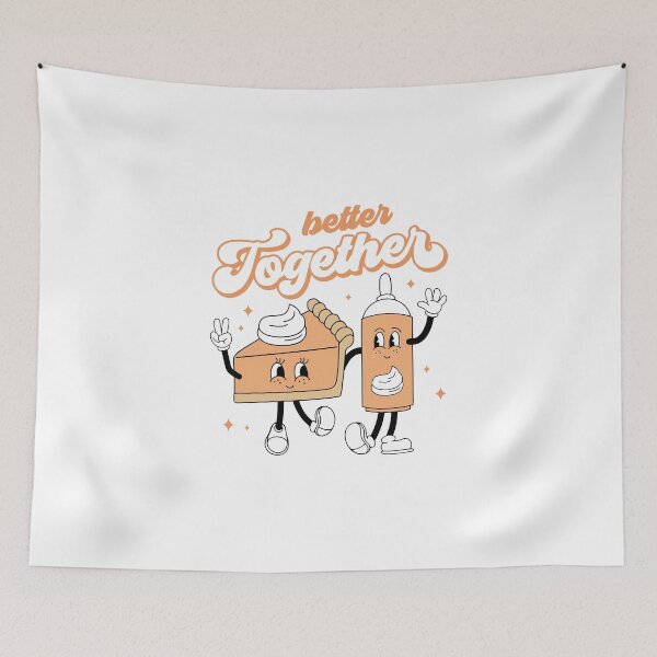 Item preview, Pumpkin spice chesecake with cream better together design designed and sold by Dominika Farkašová.