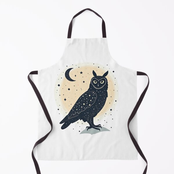 Item preview, Owl Moon Starry Night, Unique Owl Graphic, Celestial Night Sky, Mystical Owl Design, Gift for Owl Lovers designed and sold by PripriDesign.