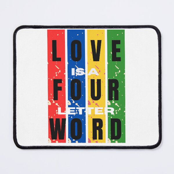Item preview, Love is a four letter word designed and sold by vergelphillip.