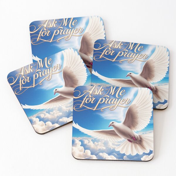 Item preview, Prayer Warrior, Prayer, Prayer Team,  Christian, Ask me for Prayer, Dove, Holy Spirit, designed and sold by tshirtart2024.