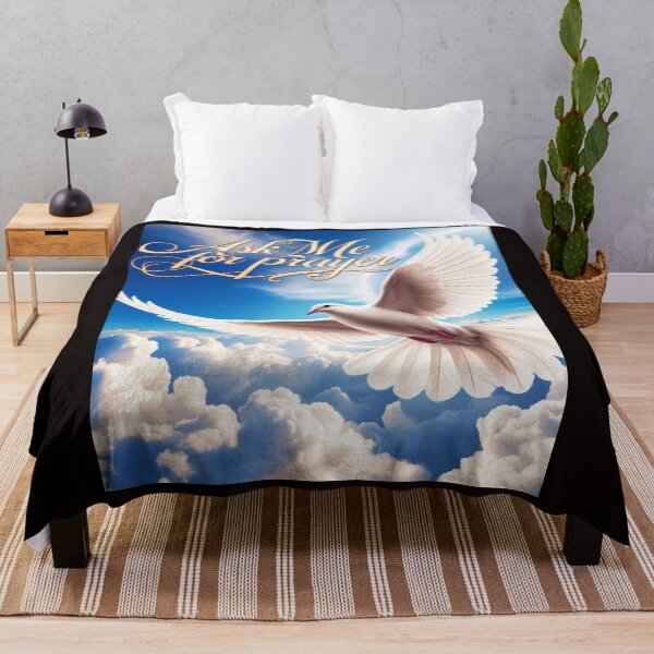 Item preview, Prayer Warrior, Prayer, Prayer Team,  Christian, Ask me for Prayer, Dove, Holy Spirit, designed and sold by tshirtart2024.