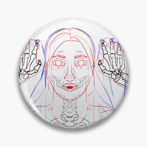 Item preview, Ghostly Woman Saying Boo designed and sold by VegaErne.