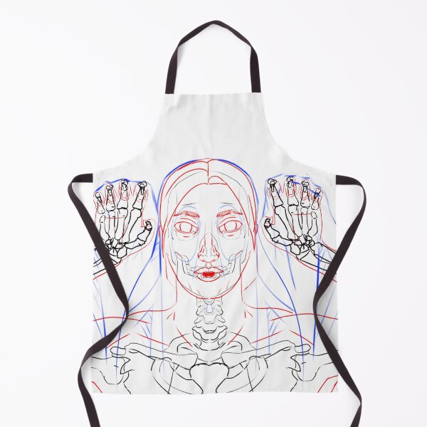 Item preview, Ghostly Woman Saying Boo designed and sold by VegaErne.